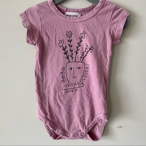 Bobo Choses Flower Short Sleeve Bodysuit